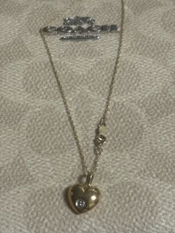 Heart Necklace 10k Gold