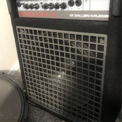 Gallien-Kruger Back lines 100 Bass Amp