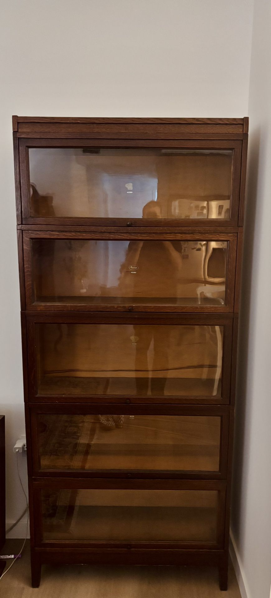Macey Early 1900s Stackable Bookcase Display Shelf Lawyer File Cabinet 5890 