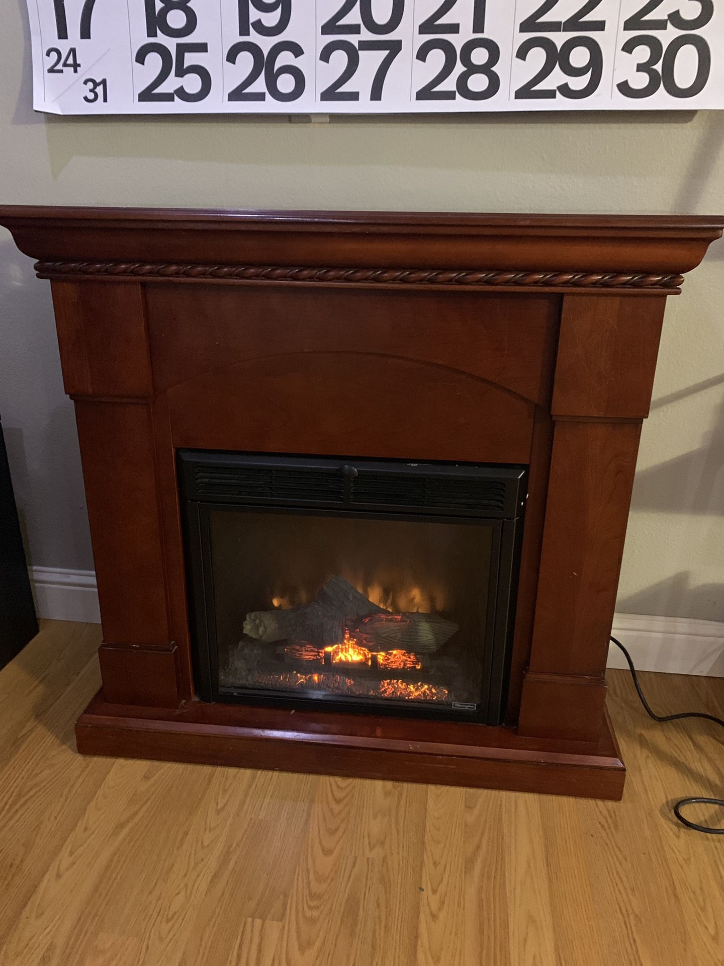 Twin Star Electric Fireplace Model 23ef003gra for Sale in Oakland, CA -  OfferUp