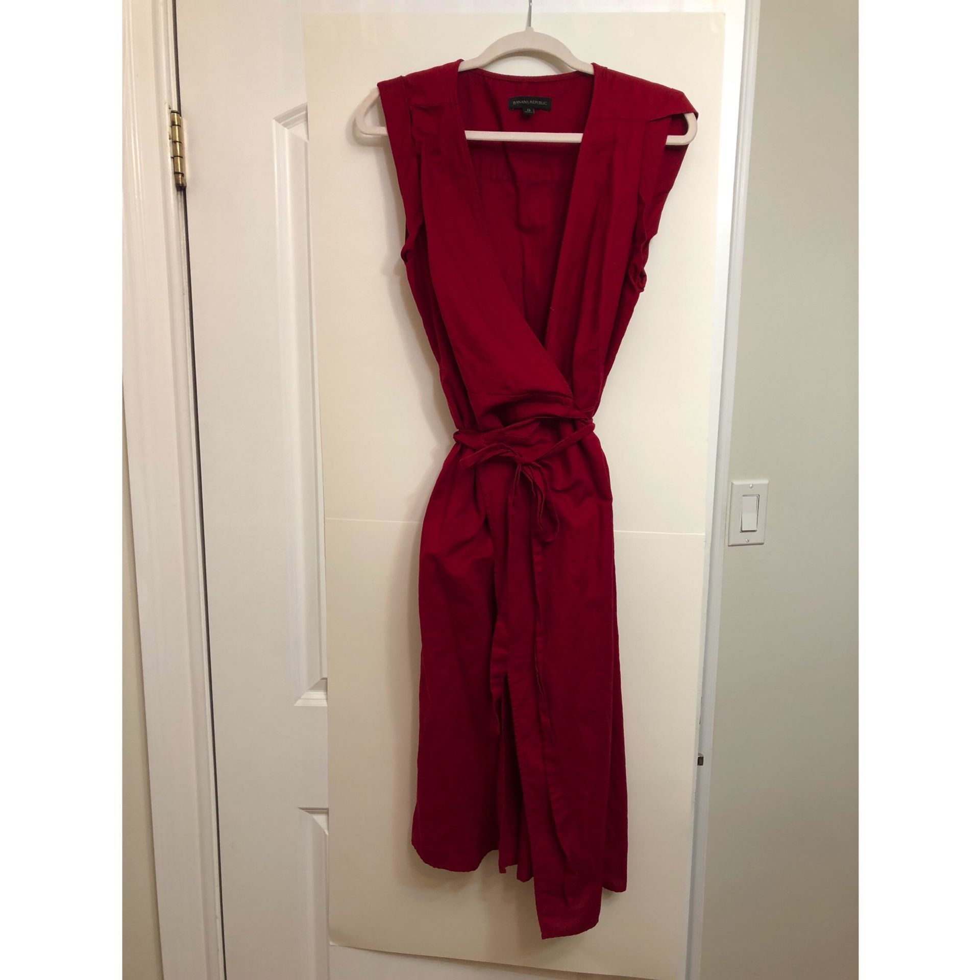 Red Wrap Dress