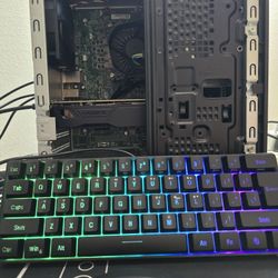 Gaming computer pc desktop hp pavilion Intel i5 (9th gen), rx 560, 12 gb ram, ssd, wifi bundle 