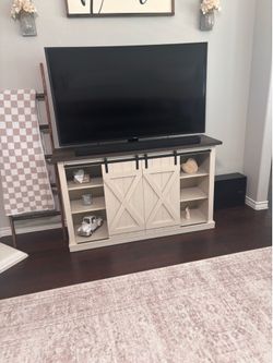55” Samsung curved tv & media center