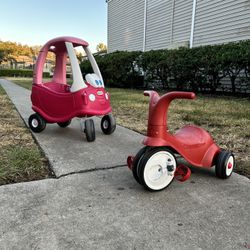 Tricycle And Car 