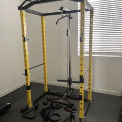 Gym Cage & Pulley System