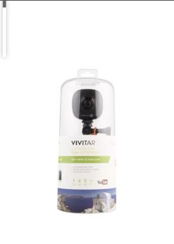 Vivitar 360 Degree View 4K UHD Action Cam Black DVR978HD-BLK Wifi&Mic