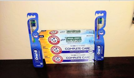 Arm and Hammer Toothpaste & Oral-b Toothbrushes-X Streets Ray and Higley