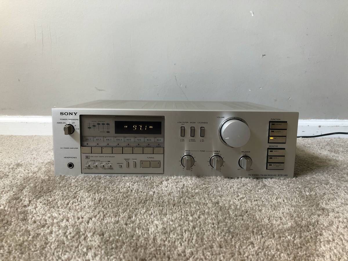 Sony STR-V45 Vintage Home Stereo Audio Receiver