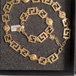 Fashion Jewelry Necklace Choker Set