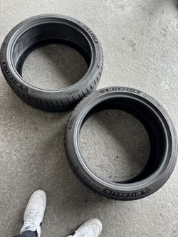 2020 BMW Front Michelin Pilot Sport 4S Run Flat Tires 225/40/ZR19 – Used 