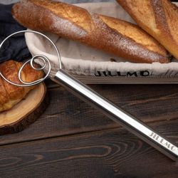 Danish Dough Whisk, 12inch Stainless Steel Whisk, Cooking, Baking