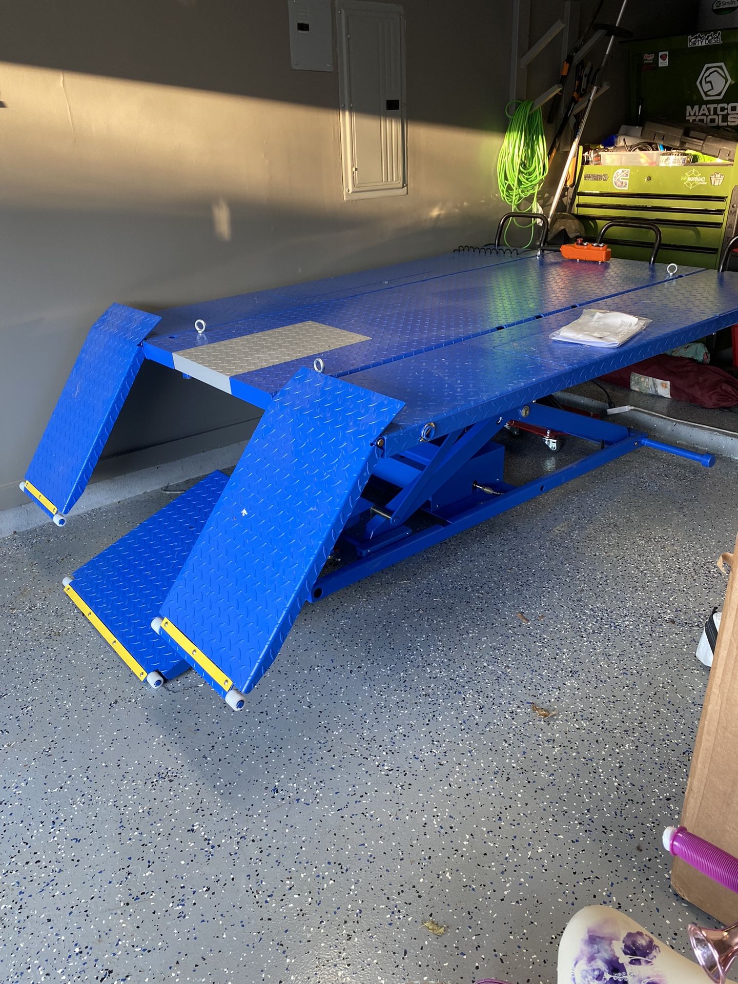 Ideal: Electric Hydraulic UTV Lift