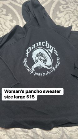 Woman’s Pancho Sweater Size Large