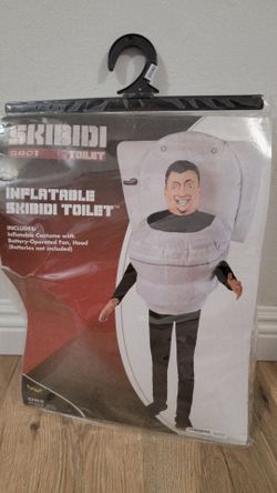 Inflatable Skibidi Toilet™ Costume - Child Size