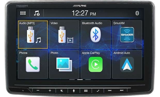 Alpine HALO 9 Touch Screen Car Stereo Installed