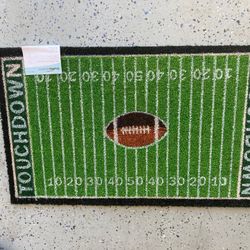 NEW TRAFFIC MASTER 18x30 HEAVY DUTY FOOTBALL DOOR MAT