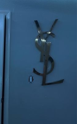 YSL designer sign