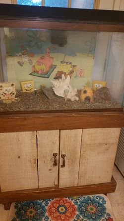 Spongebob fish tank