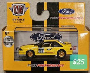 M2 Machines 88 Ford Mustang GT Fox Body 1/750 CHASE