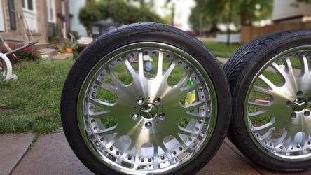 20 inch Mercedes wheels and tires