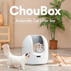 Choueer ChouBox Smart Self-Cleaning Litter Box – NEW! Retails $620 – Only $199