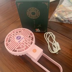 Carry a small fan