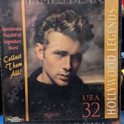 Hollywood Legends James Dean 1000 pc Jigsaw Puzzle by White Mountain NEW& SEALED