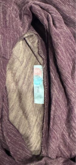 Free People Beach Sweatshirt Purple