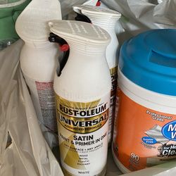 White spray paint