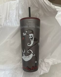 Disney Store Starbucks Nightmare Before Christmas Santa Jack Tumbler