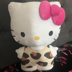 Sanrio Hello Kitty Kids Plush Cuddle & Decorative Pillow Buddy 18" Cavewoman