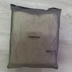 Light oat essentials hoodie size large