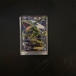Rayquaza Ex 104 Full Art Roaring Skies Card 