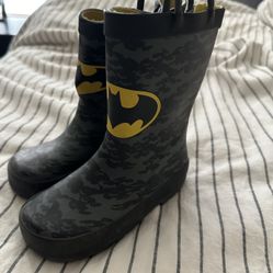 Toddler Batman Rain boots Size 9