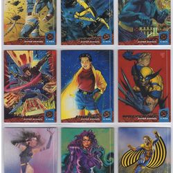 1994 Fleer Ultra Marvel X-Men Trading Cards COMPLETE BASE SET, #1-150 NM/M