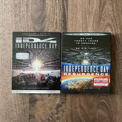 Independence Day & Independence Day - Resurgence Action/Sci-Fi Blu-Ray Movies