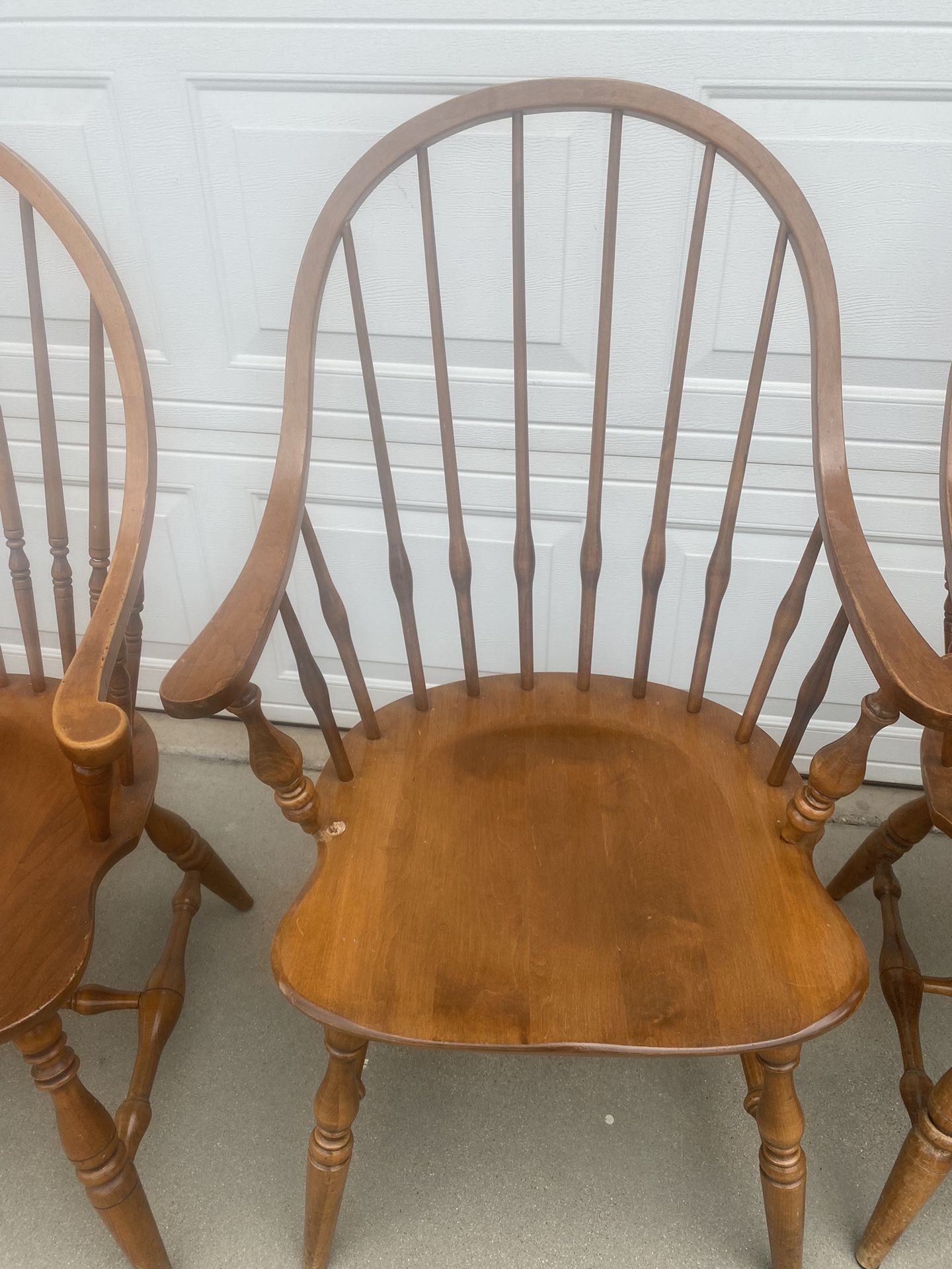 Ethan Allen Wood Chairs