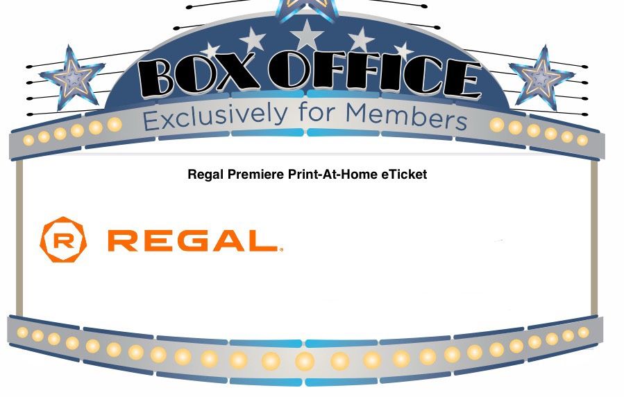 6 Regal Movie e-Tickets