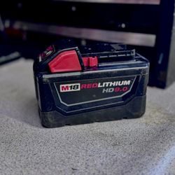 Milwaukee M18 HD 9.0 Battery Excellent Condition