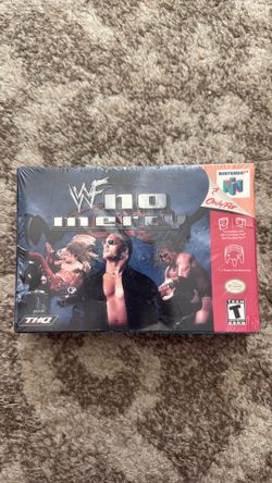 Wwf no mercy for nintendo 64 new sealed