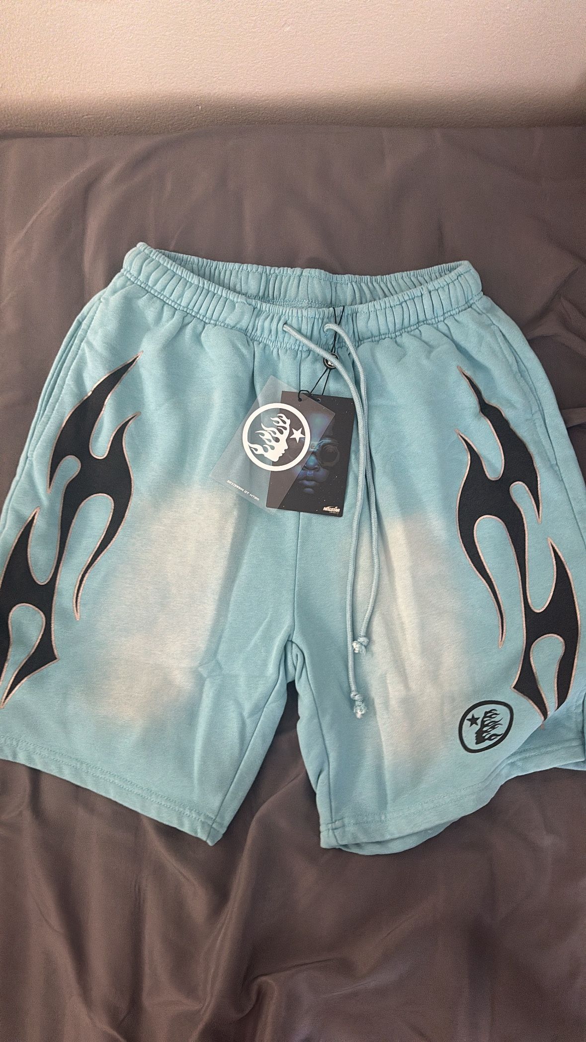 Blue Hellstar shorts Size M