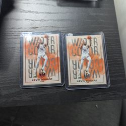2 Kevin Durant Cards "1 Is Numbered" - ($35)