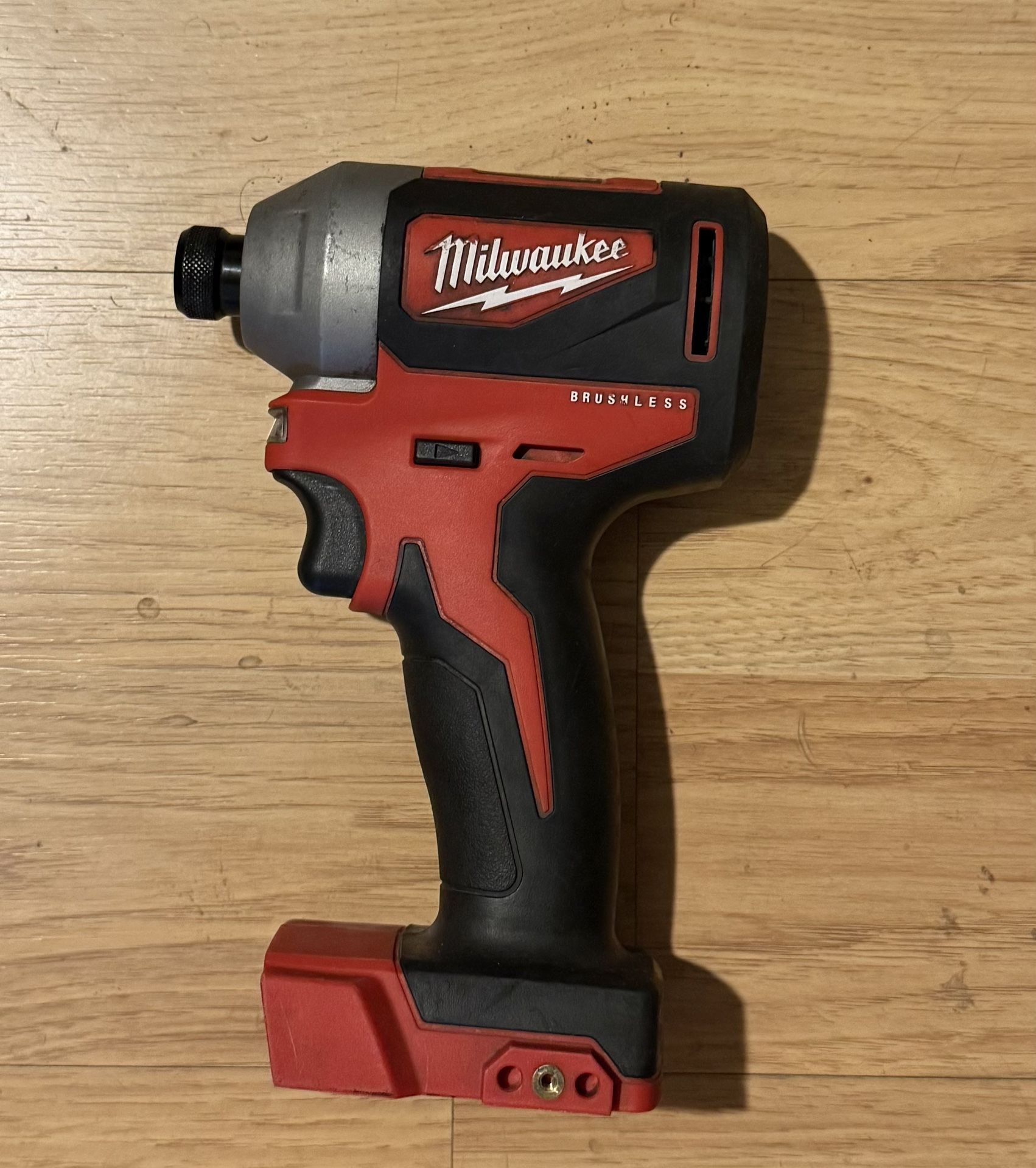 Milwaukee M18 18V Lithium-Ion Compact Brushless Cordless 1/4 in. Impact Driver (Tool-Only)