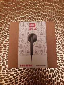 BYZ in-ear headphones