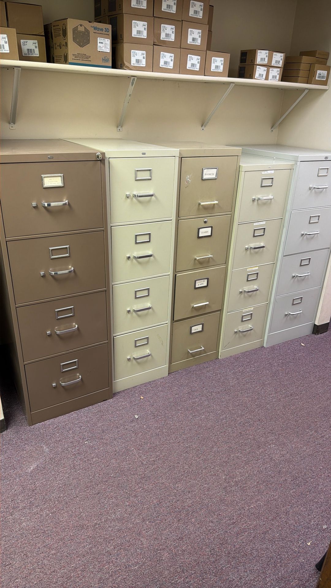 Filing Cabinets - HON