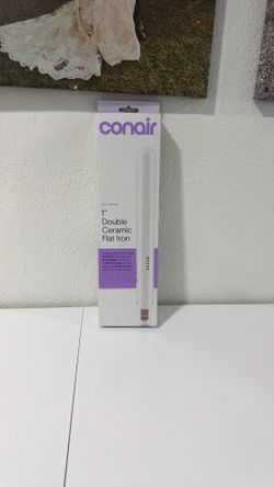 Conair 1" Double Ceramic Flat Iron