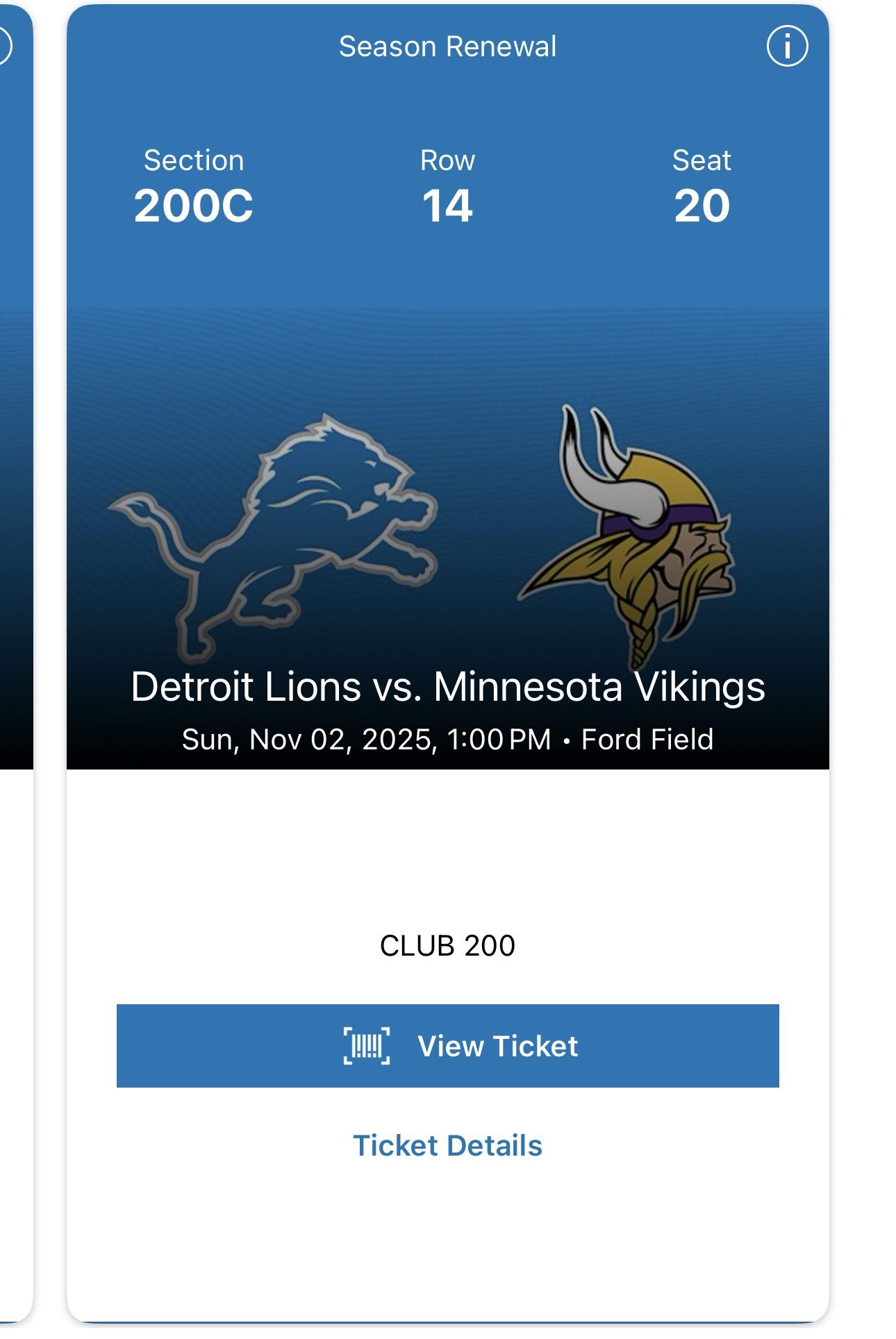 Detroit Lions Vs Minnesota Vikings