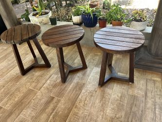 Wood Stools 