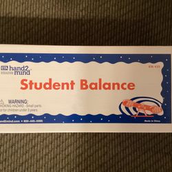 Brand New Hand 2 Mond Student Balance 