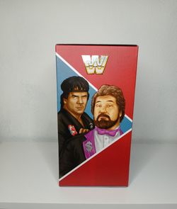 WWE MATTEL  COLISEUM COLLECTION TED DIBIASE AND RICKY THE DRAGON STEAMBOAT